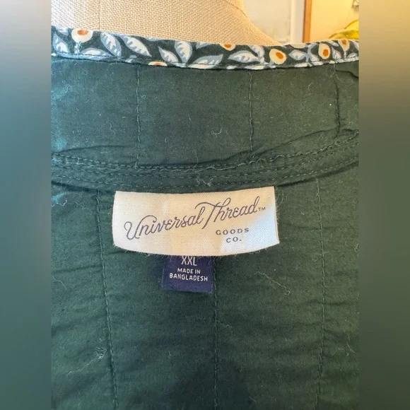 Universal Thread Quilted Floral Women's Jacket - XXL - Picture 8 of 10